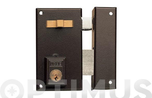 CERRADURA CON PALANCA Y RESBALON 56/AP/70D-H.PINTADO