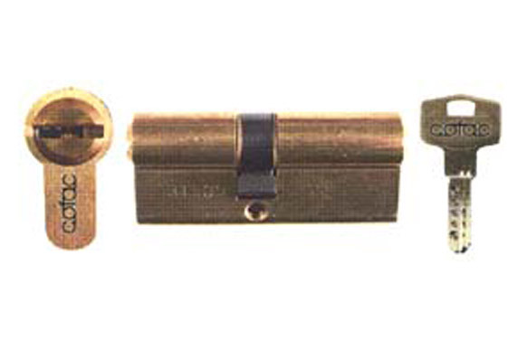 CILINDRO COFAC TKC NIQUEL LLAVE PUNTOS 40-40