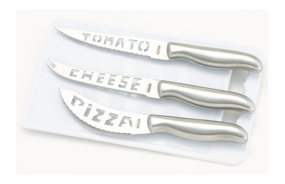 CUCHILLO SET 3 PIEZAS +TABLA CORTAR