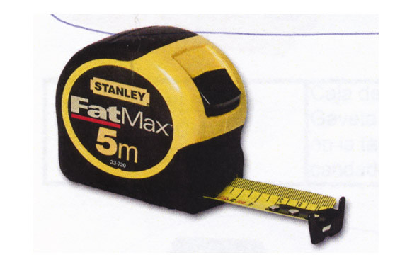 FLEXOMETRO BIMATERIA FAT MAX 5 M-32MM