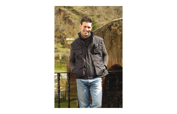 CHALECO MULTIBOLSI FALCON JUBA 862-XL/NEGRO