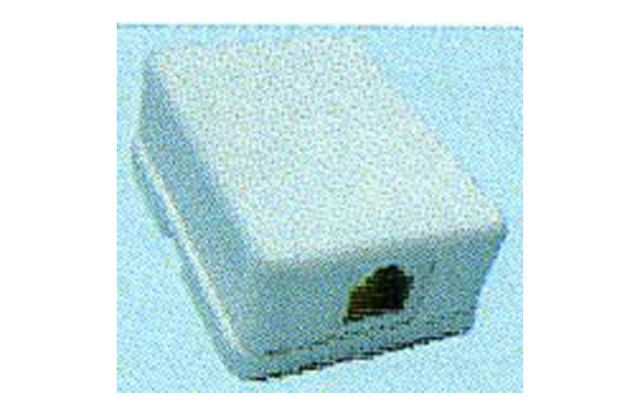 BASE TELEFONO SUPERFICIE MINI SALIDA LATERAL 6P4C
