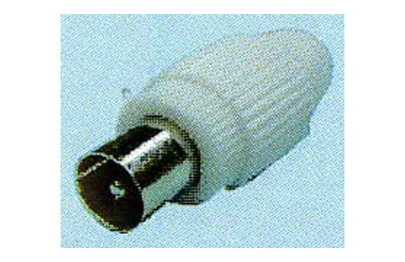 CONECTOR TV DIAM 9,5 MM RECTO MACHO