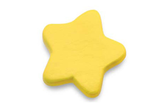 POMO INFANTIL NYLON ESTRELLA AMARILLA
