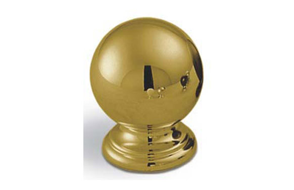 POMO METALICO DORADO