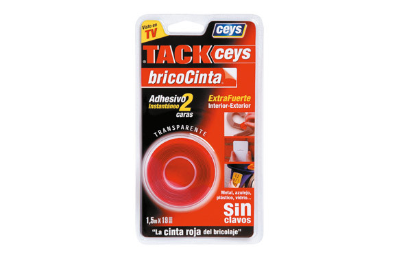 BRICOCINTA DOBLE CARA TACKCEYS 1,5 M X 19 MM