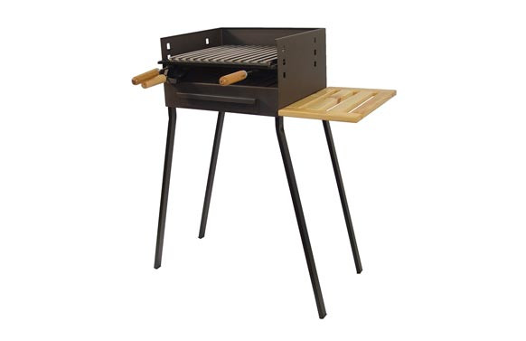 BARBACOA CARBON HIERRO FORJADO75 X 44 X 37 CM
