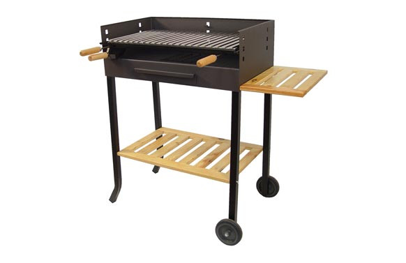 BARBACOA CARBON HIERRO FORJADO 88 X 68 X 40 CM