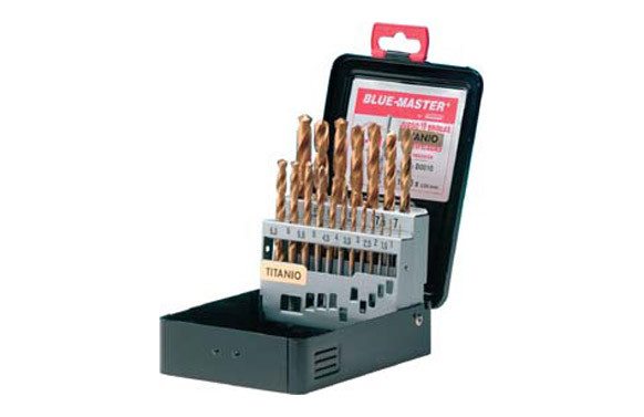 ESTUCHE 25 BROCAS HSS-TITANIO 1-13MM