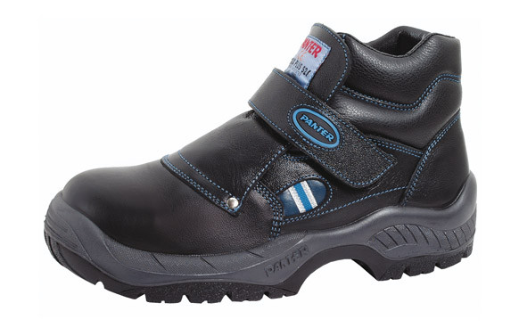 BOTA SEGURIDAD FRAGUA VELCRO PLUS NEGRO S3 T-41 PU/TPU