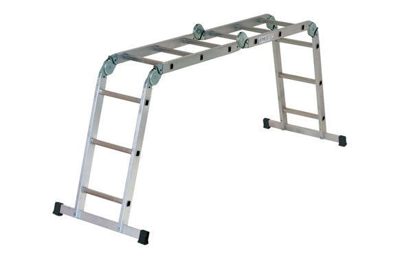 ESCALERA MULTIP.ALUM MULTIPLA 4 X 3PELDAÑOS
