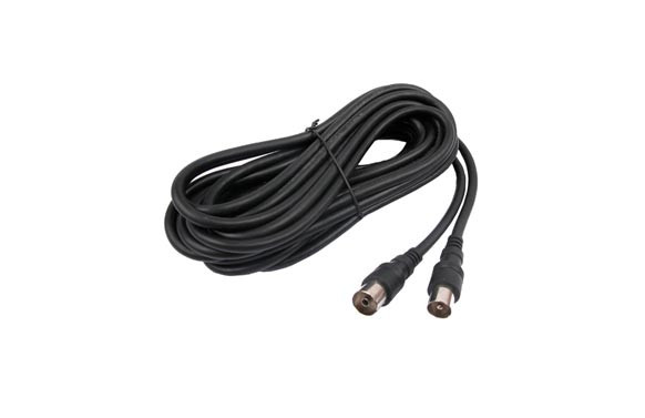 PROLONGADOR ANTENA TV 5M NEGRA