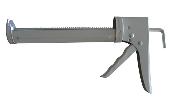 PISTOLA CARTUCHO SILICONA CREMALLERA 7:1 310 ML REFORZADA