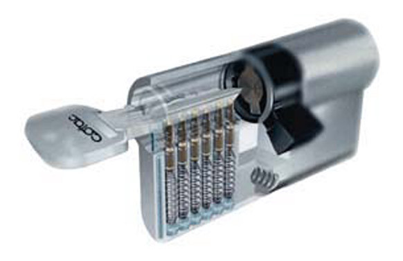 CILINDRO LATON LLAVE PUNTOS 30-40 LLAVES IGUALES GRUPO B