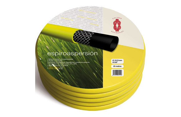 MANGUERA AGRICOLA AMARILLA ESPIROASPERSION Ø 19 MM
