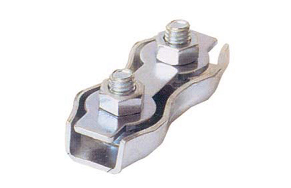 SUJETACABLE PLANO DOBLE 2 TLLO 5 MM