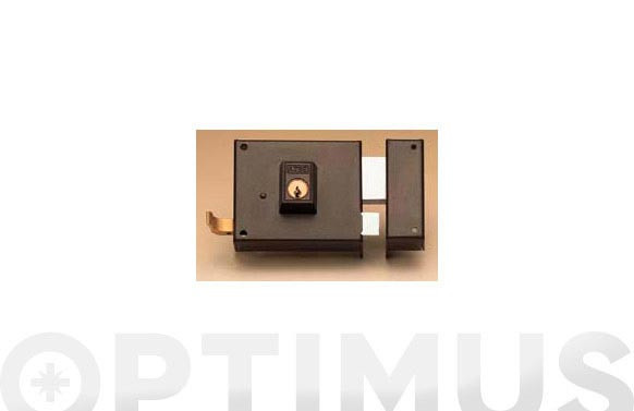 CERRADURA 125-120 ENTRADA 60MM CILINDRO Ø 25X50MM H.PINTADO, DERECHA