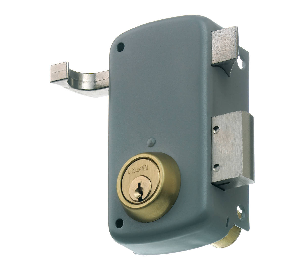 CERRADURA SOBREPONER 2556AP GRIS 60 IZQUIERDA