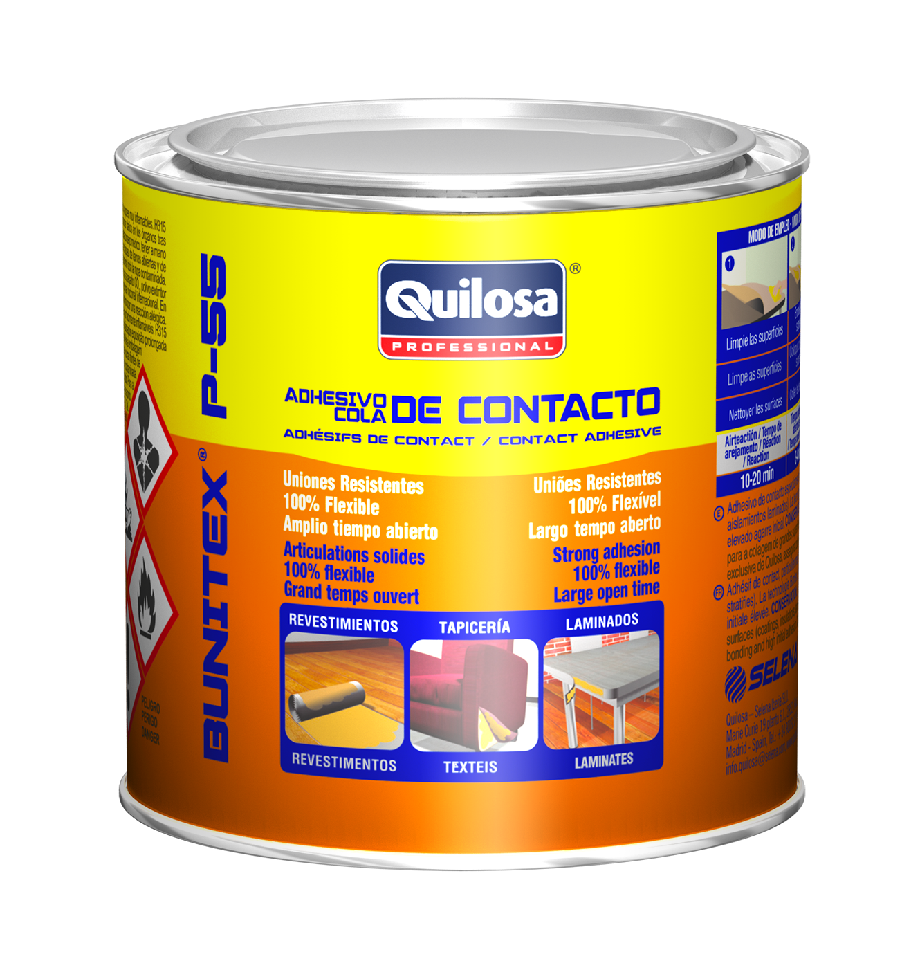 ADHESIVO BUNITEX P-55 250 ML