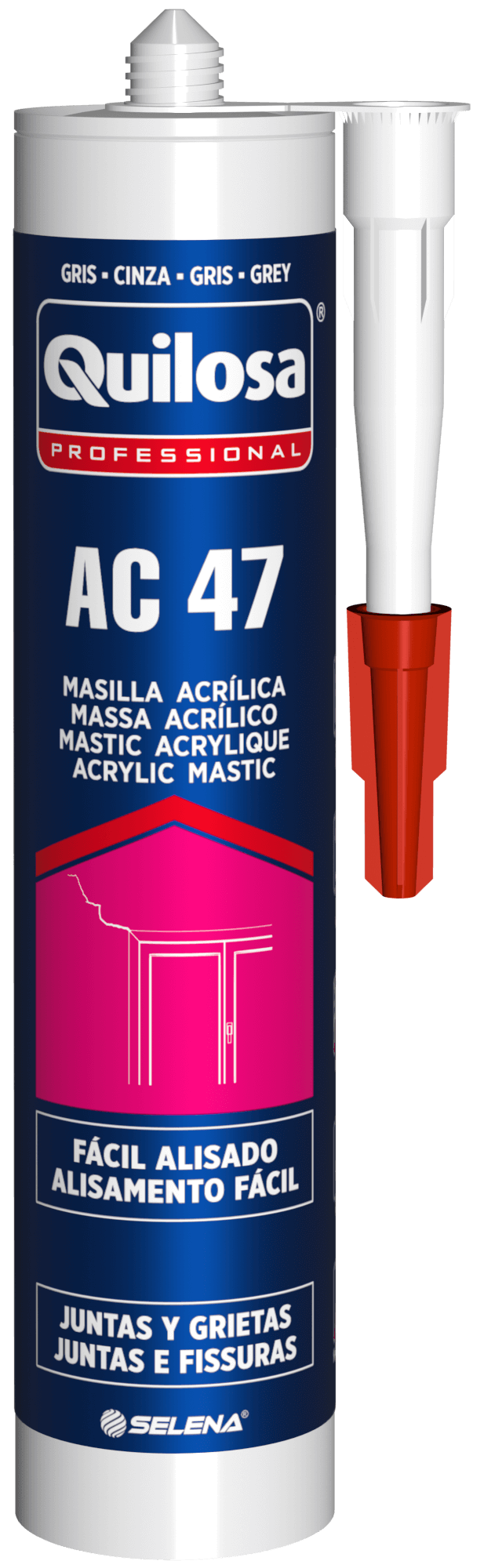 SELLADOR ACRILICO SINTEX 300ML AC-47 GRIS