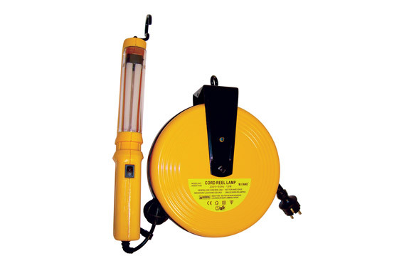 LAMPARA TALLER + ENROLLADOR ELECTRICO