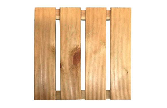 TARIMA MADERA NATURAL 50X50 CM 28MM