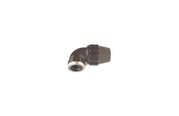 ENLACE ACODADO 90 ROSCA HEMBRA PE J-71 32- 1\"