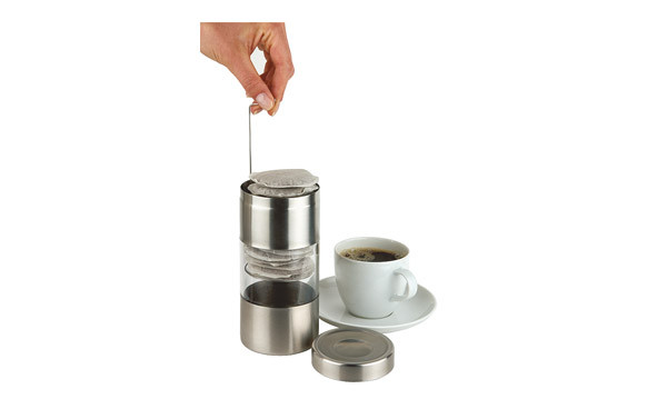 BOTE PARA RECARGAS DE CAFE INOX