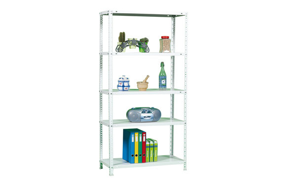 ESTANTERIA CON TORNILLO ECONOMIC 300-BLANCA