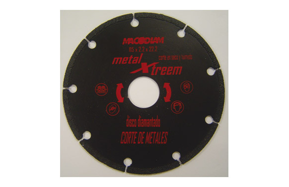 DISCO DIAMANTADO CORTE METALES METAL X/230