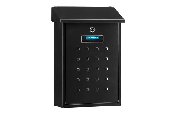 BUZON EXTERIOR ACERO PREMIUM NEGRO
