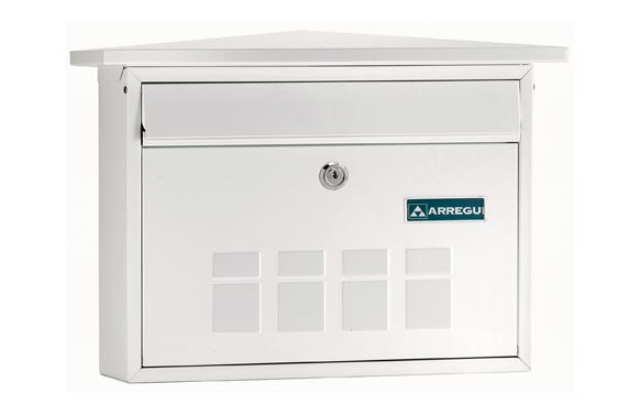 BUZON EXTERIOR ACERO DECO BLANCO