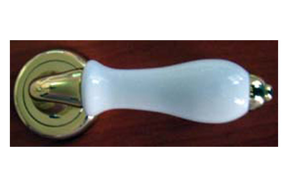 MANILLA ROSETA PORCELENA PRISMA 513P PL/BR