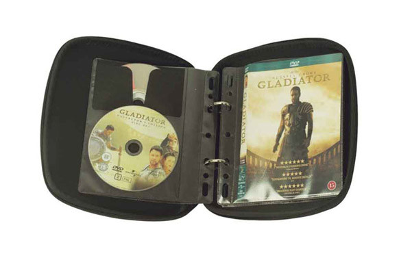 ESTUCHE 32 DVD TRANSPARENTE