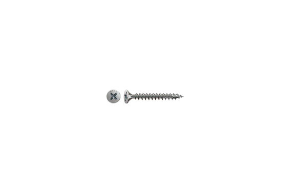 TIRAFONDO MADERA CABEZA PLANA POZI INOX A24X 40 (20) CAJA PROFESIONAL