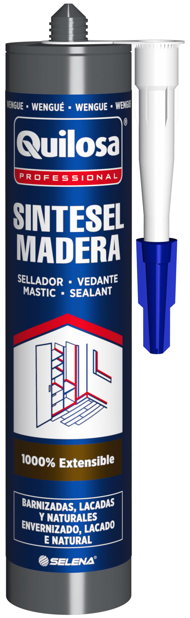 SELLADOR MADERA SINTESEL 300ML WENGUE