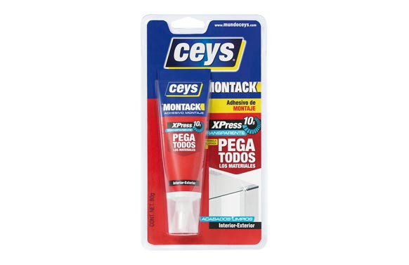 ADHESIVO MONTAJE MONTACK TRANSPARENTE 80 ML