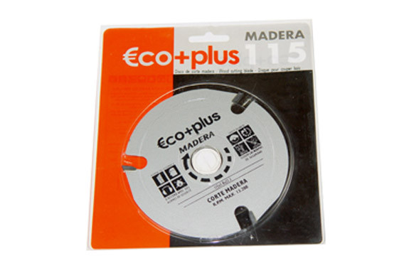 DISCO CORTE MADERA ECO+PLUS 115X3,8X22MM