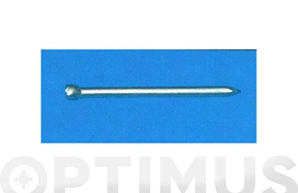 PUNTA ACERO CABEZA CONICA ZINCADA 2X25 MM