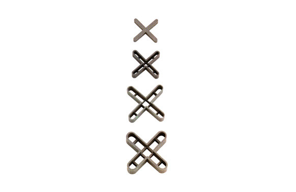CRUCETA P/JUNTAS (300 UNI) 1MM