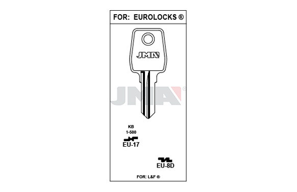 LLAVE ACERO EU-8D