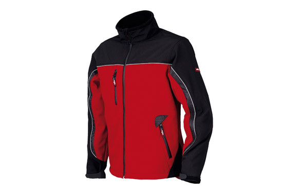CHAQUETA RED SHELL ROJO/NEGRO 4516-L