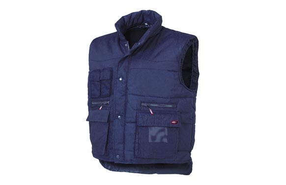 CHALECO MULTIBOLSILLOS AZUL T. M