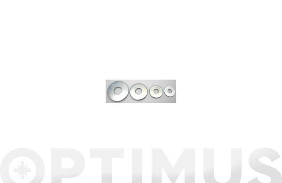 ARANDELA PLANA ANCHA INOX M-6
