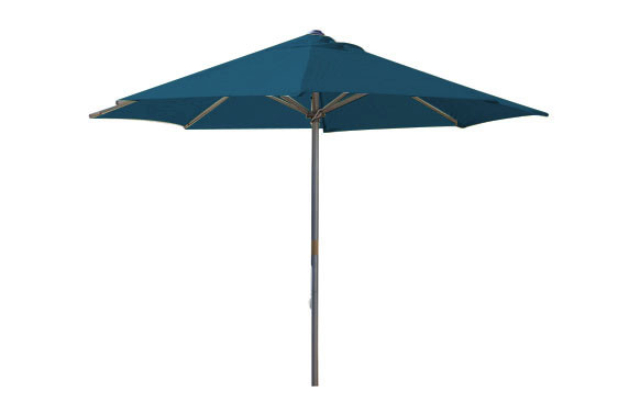 PARASOL ALUMINIO 300 CM TUBO 4,8 AZUL MARINO