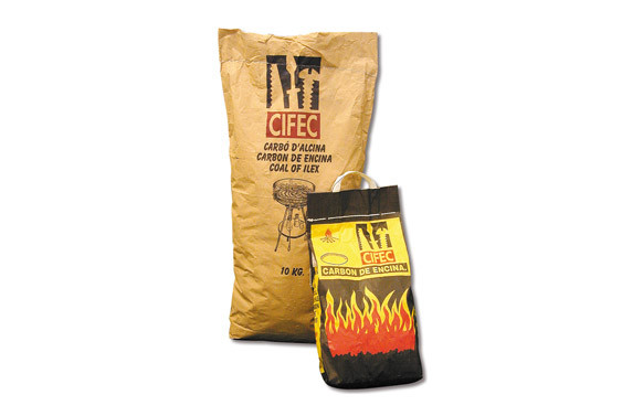 CARBON VEGETAL ENCINA BOLSA 10 KG
