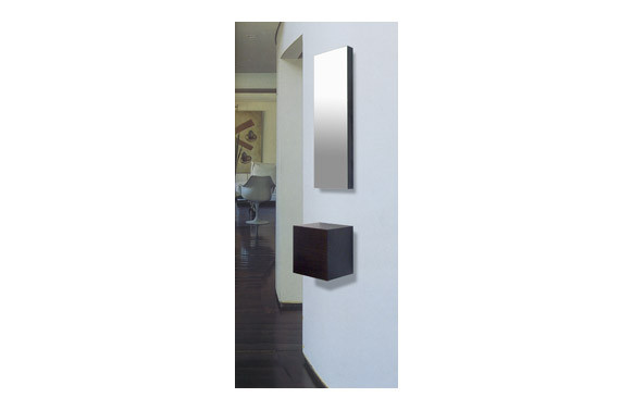 MUEBLE RECIBIDOR 25 X 25 X 20 CM WENGUE