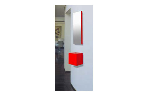 ESPEJO RECIBIDOR 25X75X4.5CM E101BLCO