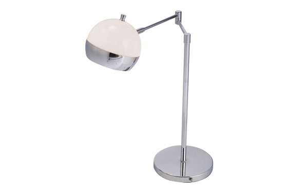 LAMPARA DE SOBREMESA GLOBE T-2 CROMADA