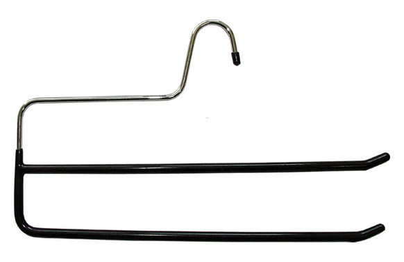 PERCHA METALICA 2 PANTALONES ANTIDESLIZANTE